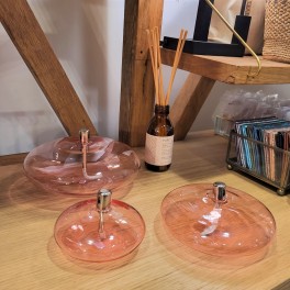 Lampe à huile - PINK - 3...