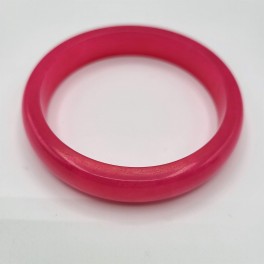 Bracelet jonc MATHYS fushia